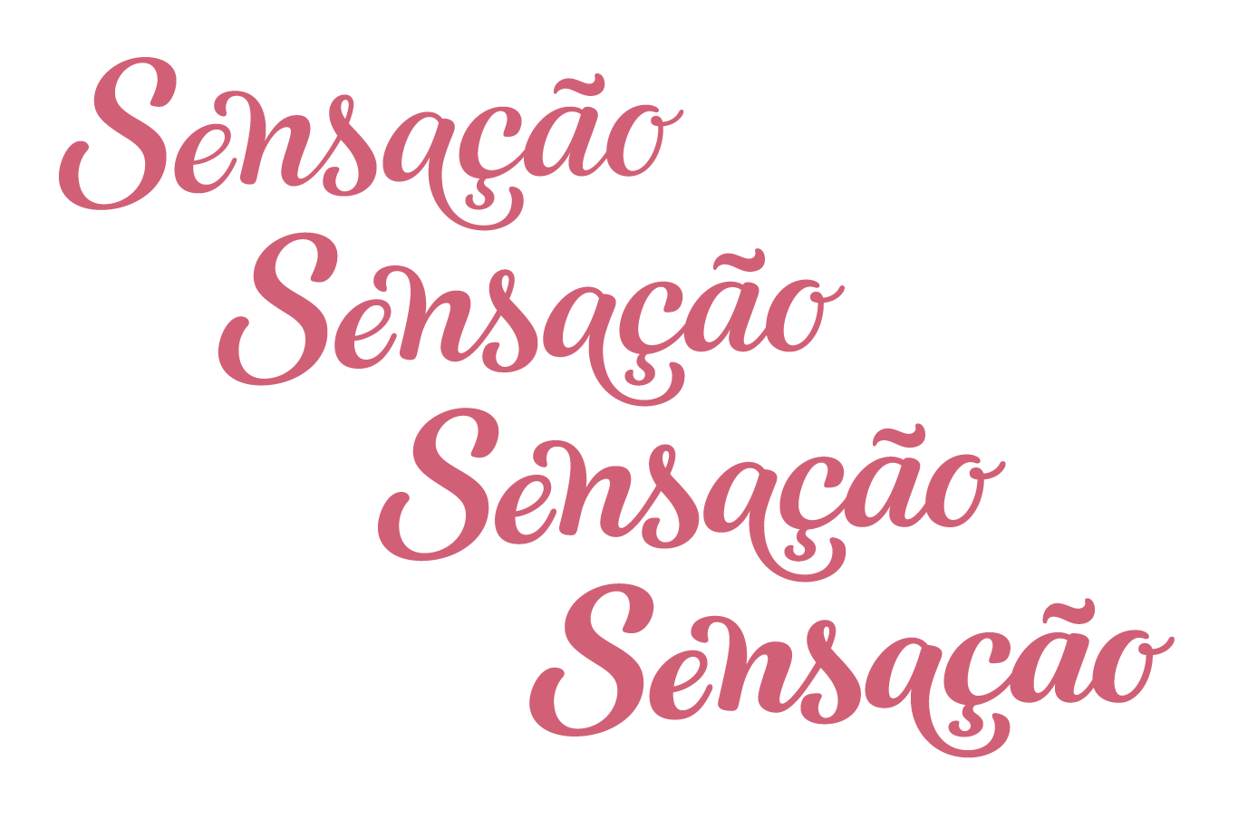 Nestlé Sensação: chocolate with strawberry, letters with indulgence ...